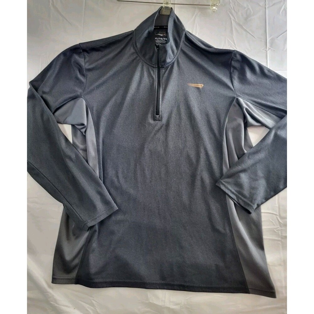 Live Limitless Copper Fit 1/4 Zip Pullover Mens XL Gray Golf Copper Infused